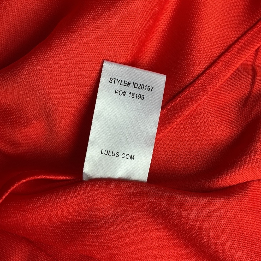 Lulu's Vibrant Red Mini Dress - Picture 13 of 14